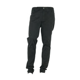 Made in Italy Elegant Summer Black Cotton Trousers -   -  Made in Italy.
